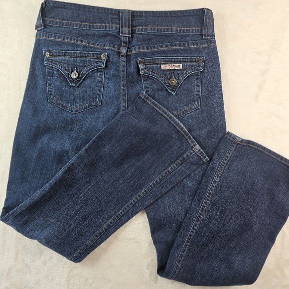 Hudson Jeans Made in USA #107906 Bootcut Denim Women’s 28 Dark Wash - Picture 10 of 13